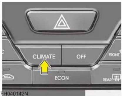 KIA Optima Hybrid (2012) - Commande de la vitesse du ventilateur - 3