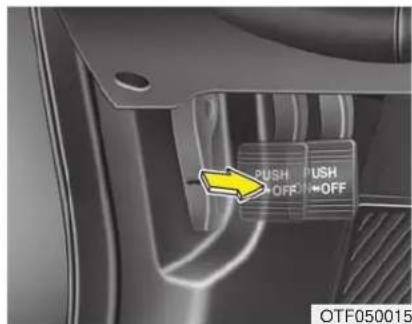 KIA Optima Hybrid (2012) - AVERTISSEMENT - Usure des freins - 1