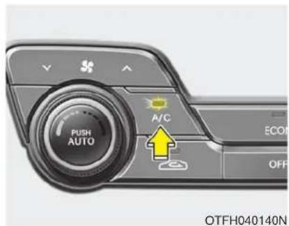 KIA Optima Hybrid (2012) - Commande de la vitesse du ventilateur - 1