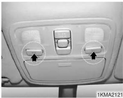 KIA Sportage (2010) - ÉCLAIRAGE INTÉRIEUR - 1
