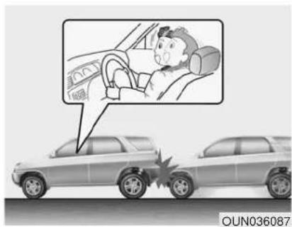 KIA Sportage (2010) - Conditions dans lesquelles un coussin gonflable ne se déploie pas - 1