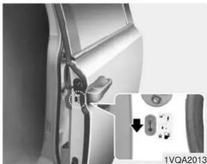 KIA Sedona (2012) - Auto-verrouillage/déverrouillage des portes - 1