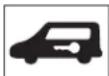 KIA Sedona (2012) - Témoin d'immobilisateur (selon l'équipement) - 1