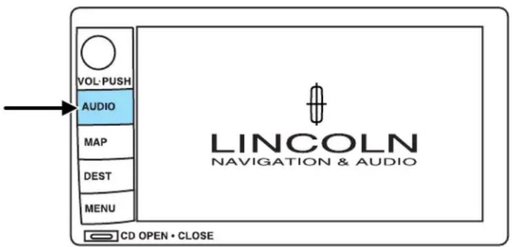 Lincoln Town Car (2007) - Audio mode - 1