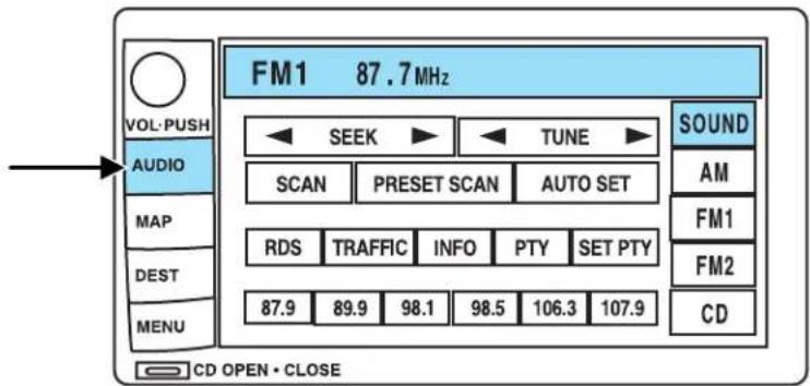 Lincoln Town Car (2007) - Toplayaradiostation: - 1