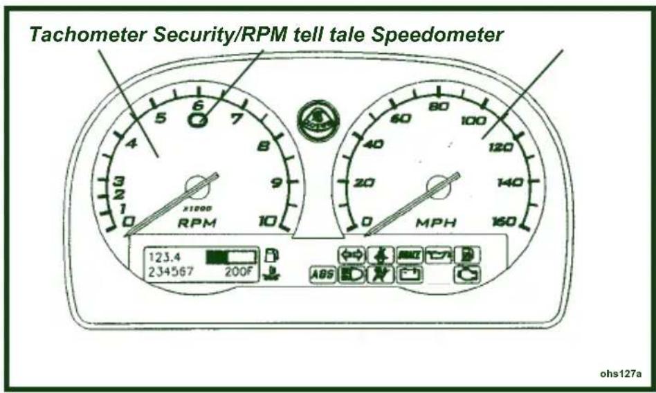 Lotus Elise (2005) - Security/RPM Tell Tale - 1
