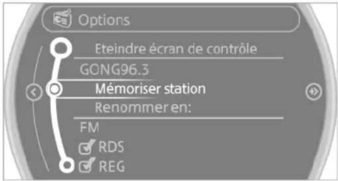 MINI Clubman (2013) - Ouverture du menu Options - 1