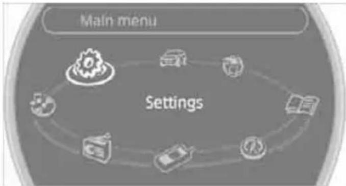 MINI Clubman (2011) - Example: setting the clock - 1
