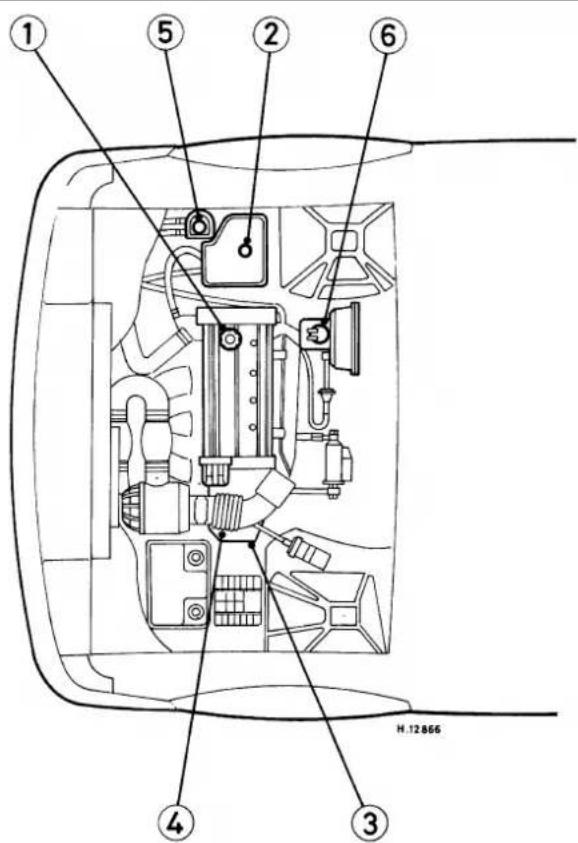 Rover 827 (1997) - Torque wrench settings Nm lbf ft - 1