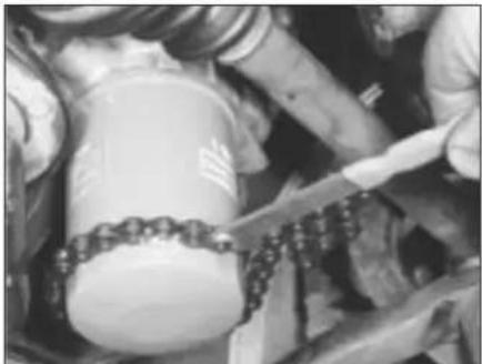 Rover 827 (1997) - Engine oil and filter change - 4