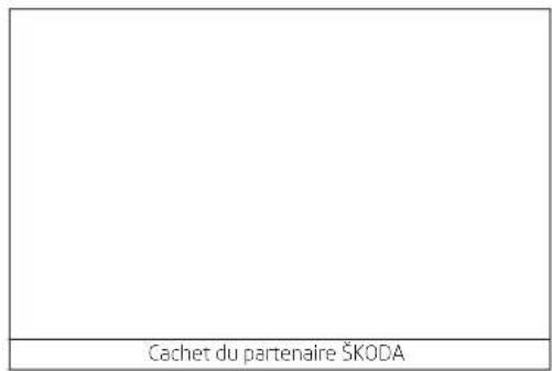 SKODA Octavia (2013) - Documentation pour la remise du véhicule - 2