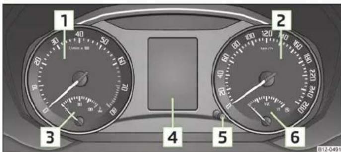 SKODA Octavia (2006) - WARNING - 1