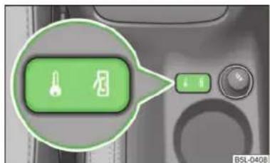 SKODA Octavia (2006) - Vehicle locking/unlocking from the inside - 1