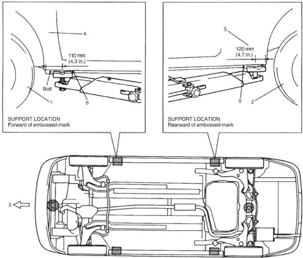 SUZUKI Swift (2000) - WARNING: - 1