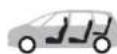 CITROEN C4 Picasso (2014) - Ρυθμίσεις για τους επιβάτες 2ης σειράς - 2