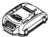 AL-KO HT 18V Li - Símbolos en la máquina - 2