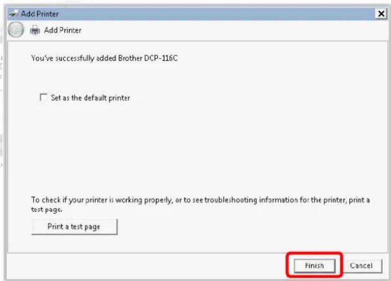 Draytek Vigor 2760 - Then, in the following dialog, click Finish. - 1