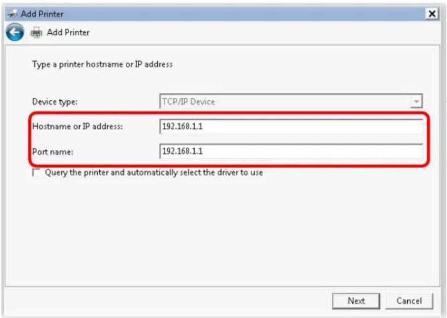 Draytek Vigor 2760 - In this dialog, choose Create a new port. In the field of Type of port, use the drop down list to select Standard TCP/IP Port. Then, click Next. - 2