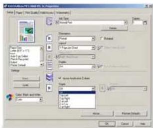 RICOH Aficio MP C4500 - Finishing/Stapling - 1
