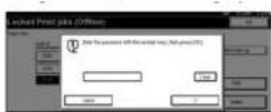 RICOH Aficio MP C4500 - Printing a Locked Print File - 4