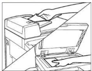 RICOH Aficio MP C4500 - Making a Copy - 3