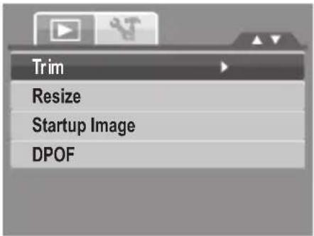 POLAROID i1237 - To trim an image: - 1
