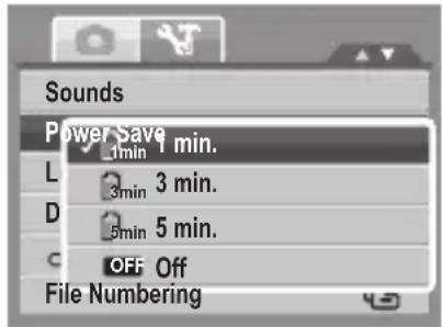 POLAROID i1237 - - Setting Power Save - 1