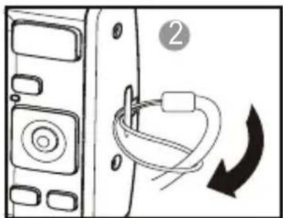 POLAROID i1237 - - Attaching the Wrist Strap - 2