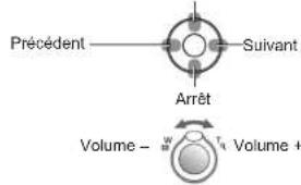 Précédent Suivant Arrêt Volume - W Tq Volume + Tq