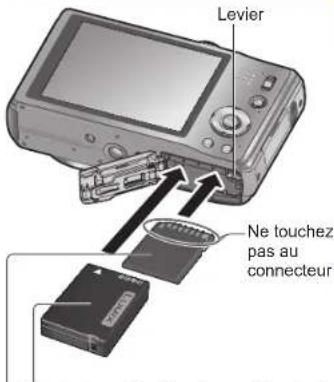 Levier Ne touchez pas au connecteur