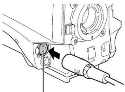 PANASONIC AG-HPX300P - When Using the Front Microphone - 3