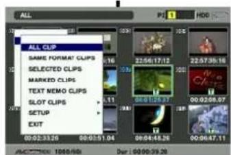 PANASONIC AG-HPX300P - Thumbnail Manipulations Overview - 2