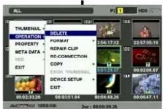 PANASONIC AG-HPX300P - Thumbnail Manipulations Overview - 5