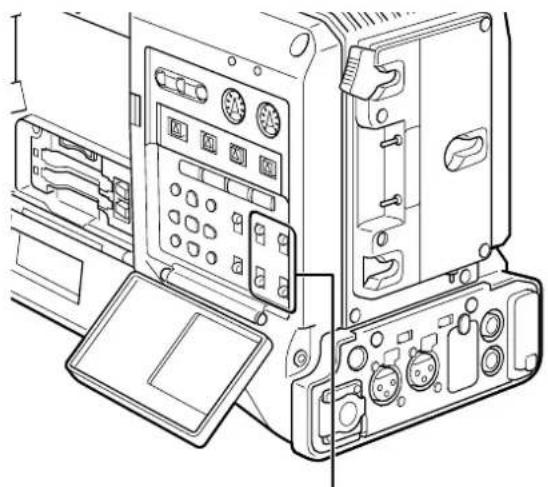 PANASONIC AG-HPX300P - When Using the Front Microphone - 4
