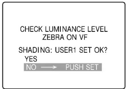 PANASONIC AG-HPX300P - Place the camera in the adjustment mode. - 2