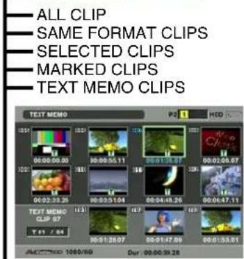 PANASONIC AG-HPX300P - Thumbnail Manipulations Overview - 3