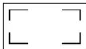 PANASONIC AG-HPX300P - Safety zone markers - 1