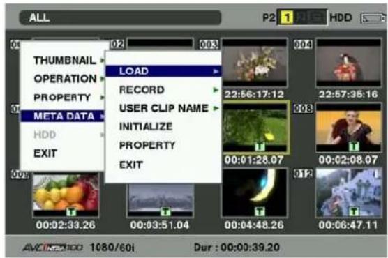 PANASONIC AG-HPX300P - NOTE - 1