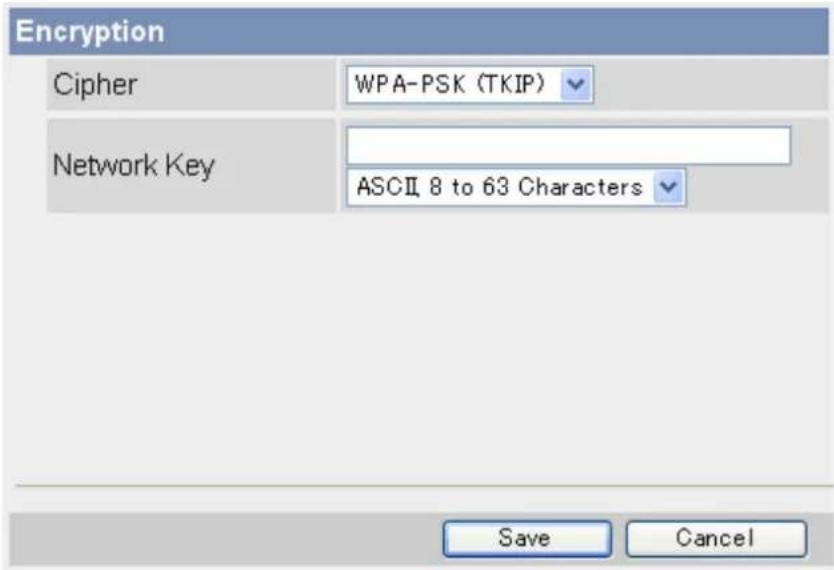 PANASONIC BL-C131A - When [WPA-PSK (TKIP)] is selected - 1