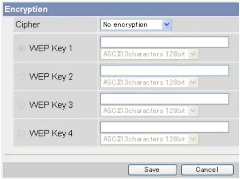 PANASONIC BL-C131A - When [No encryption] is selected - 1
