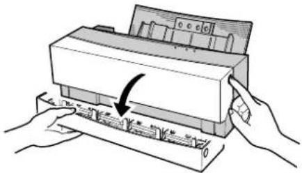 OKI DP-5000 - Clearing paper jams - 1
