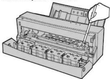 OKI DP-5000 - Cleaning the main unit - 3
