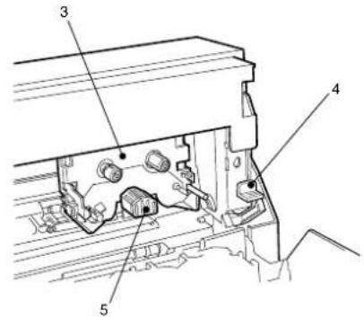 OKI DP-5000 - Inside the printer - 2