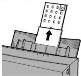 OKI DP-5000 - Loading high grade/plain/laser paper and transparencies - 1