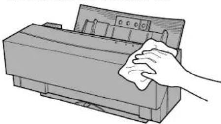 OKI DP-5000 - Cleaning the main unit - 1