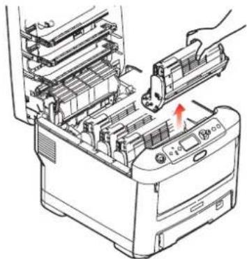 OKI ES7411WT - WARNING! - 2