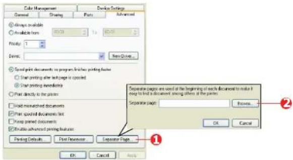 OKI ES7411WT - WINDOWS SEPARATOR PAGE - 1