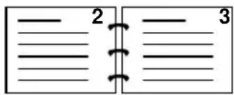 Océ 3165 - Defining the location and size of the binding edge - 2