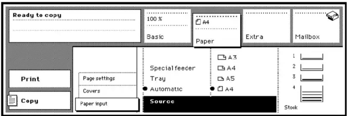 Océ 3165 - Copying standard original sizes - 1