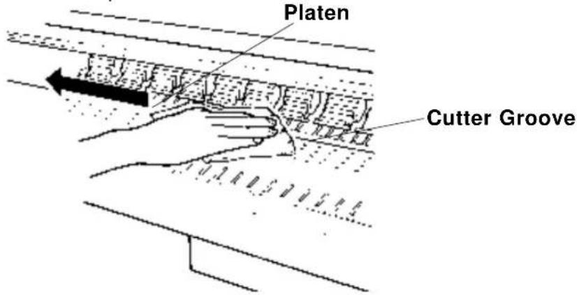 Mutoh Falcon Outdoor 62 - CAUTION - 1